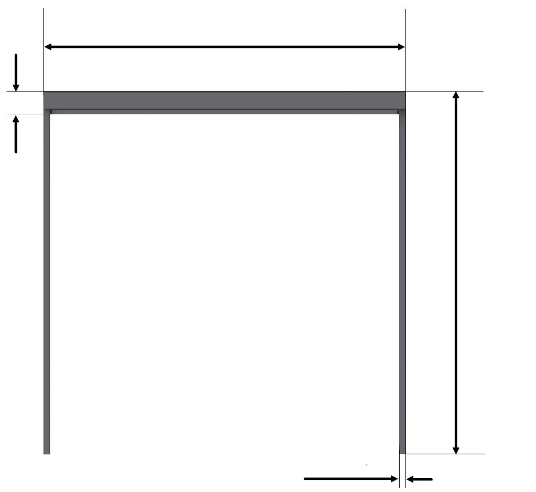 ZIP Screen 110 Slim Solar - maks systemm&aring;l
